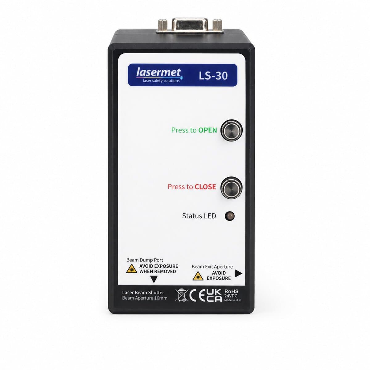 LS-30 Single Channel Laser Shutter Front
