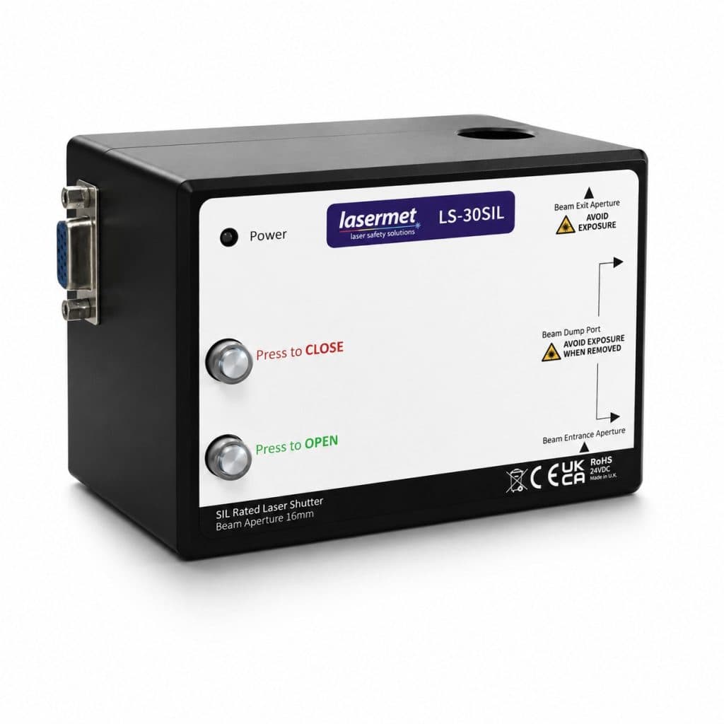 LS-30SIL Dual Channel Laser Shutter Side