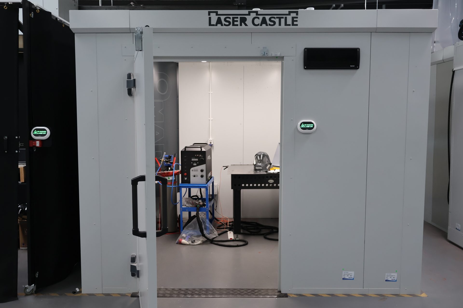 Laser Welding Enclosure by Lasermet