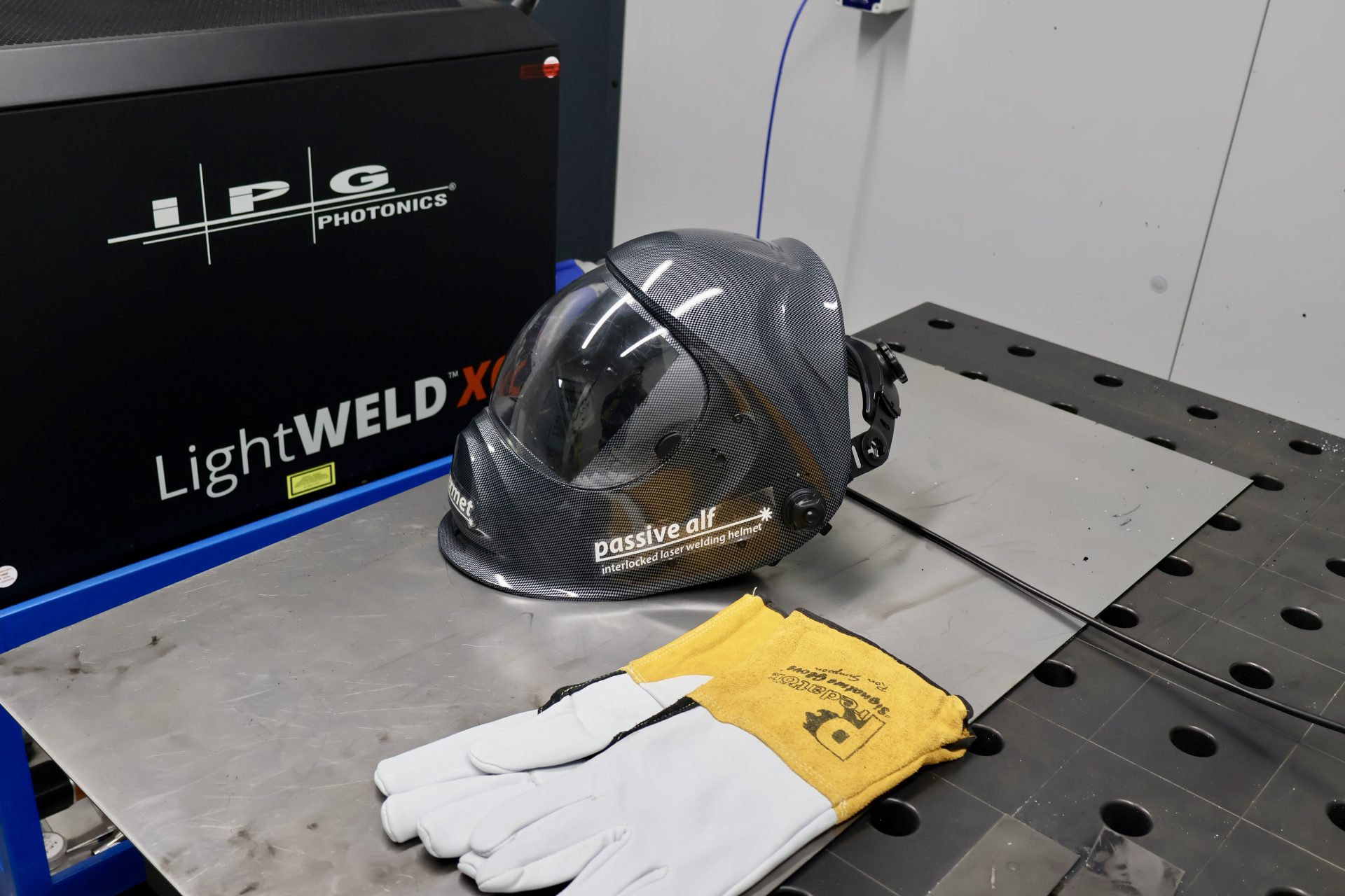 Lasermet's Laser Welding Helmet