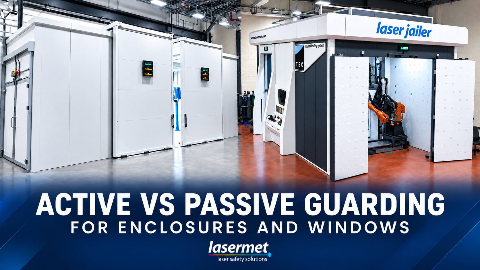 2026 Active vs. Passive Blog Cover Photo by Lasermet Laser Safety Solutions