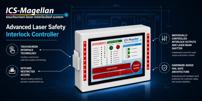 Introducing the ICS-Magellan: Lasermet’s Advanced Touchscreen Laser Interlock® Controller
