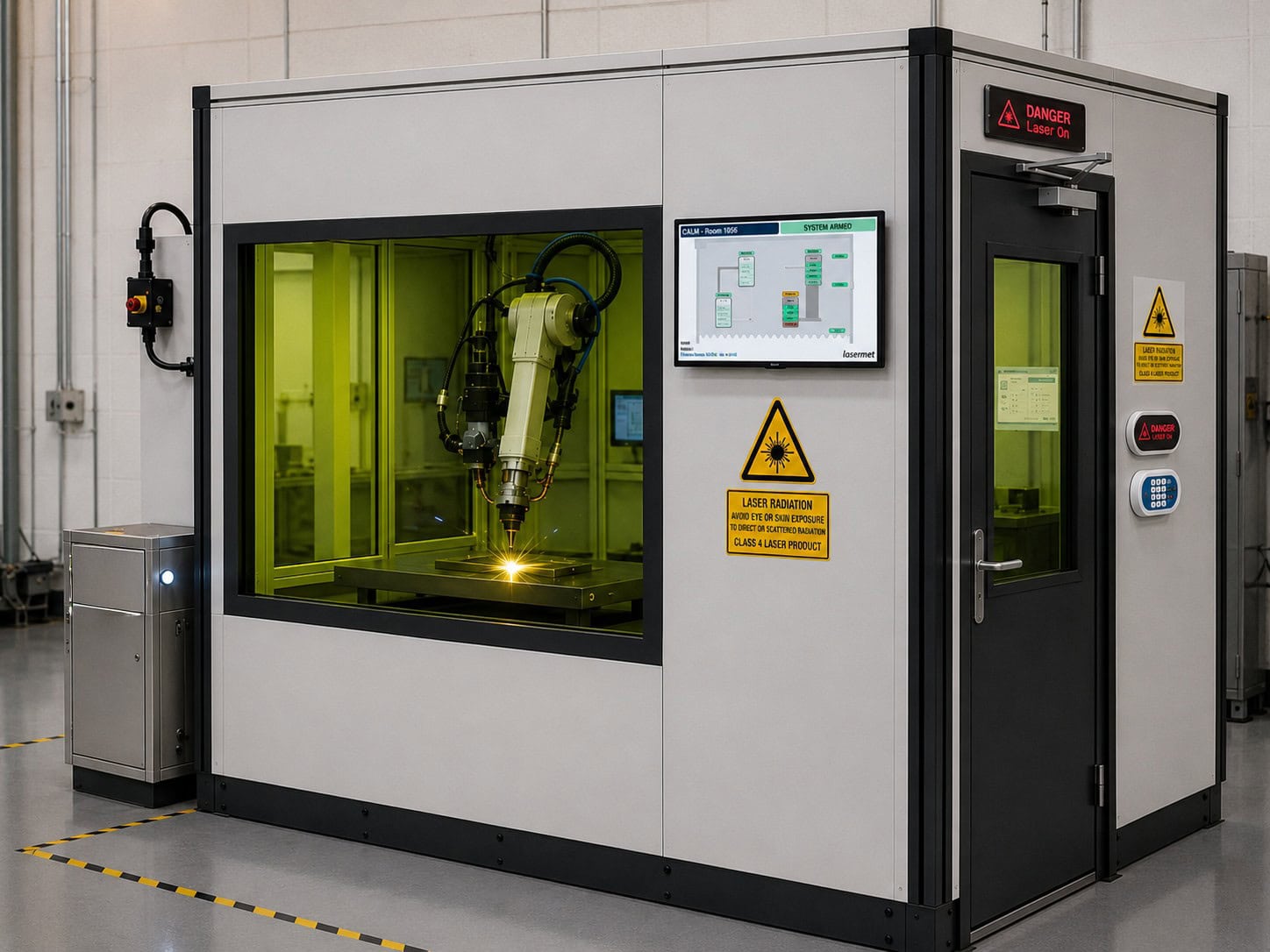 Interlock System no label by Lasermet Laser Safety Solutions