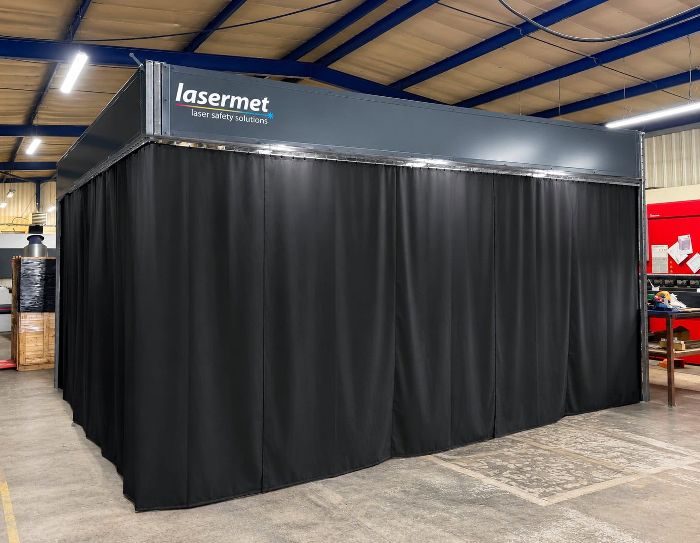 Laser Safety Curtain by Lasermet Laser Safety Solutions