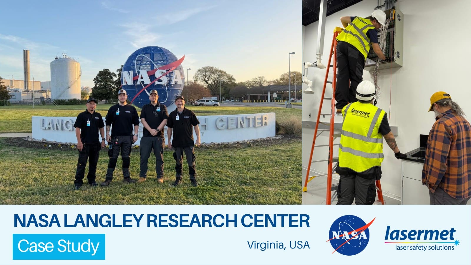 Lasermet at NASA Langley Virginia USA