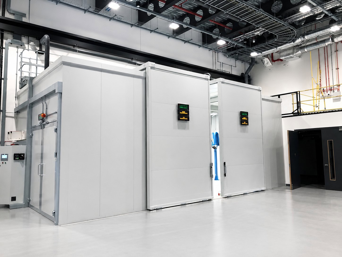 sample passive guarding by Lasermet Laser Safety Solutions