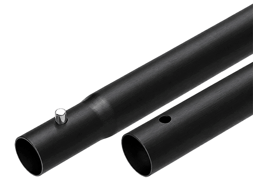 swaged tubes spring lock by Lasermet Laser Safety Solutions