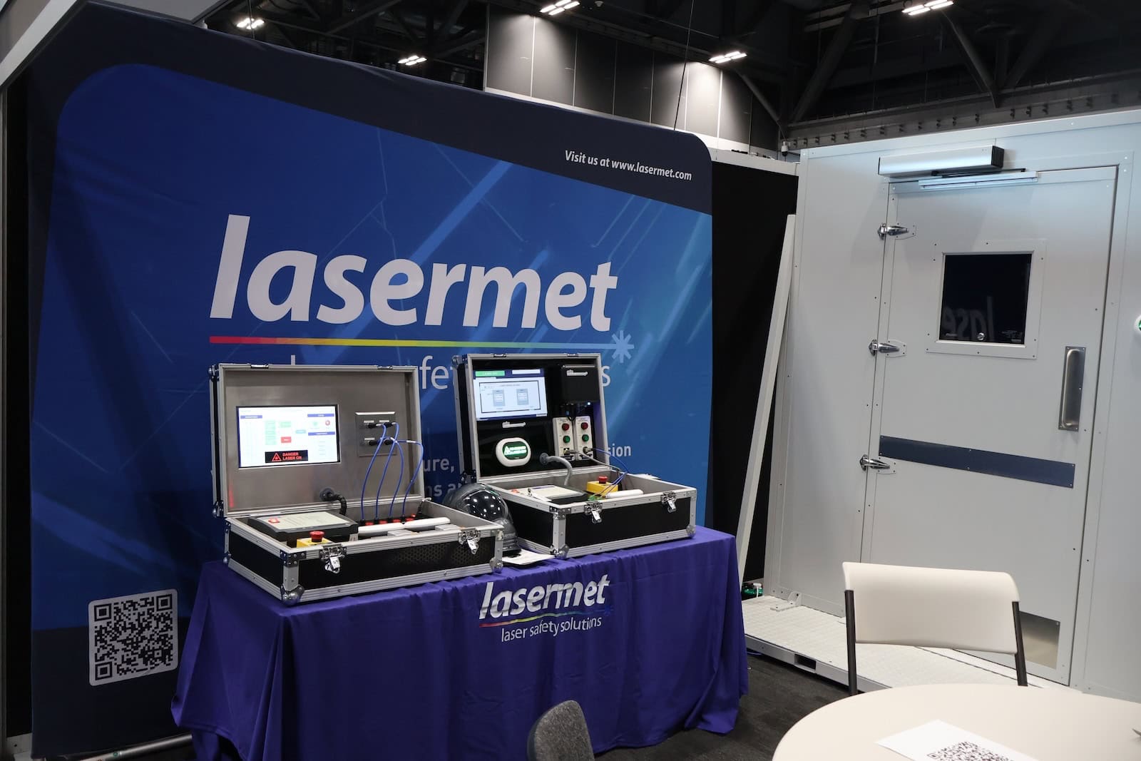 Lasermet Stand IRPA 2026 Liverpool by Lasermet Laser Safety Solutions