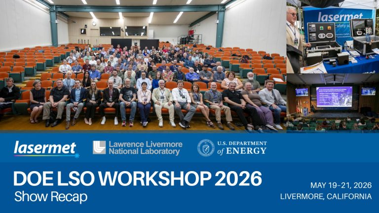 Lasermet at US Department of Energy LSO Workshop 2026 Show Recap Livermore California