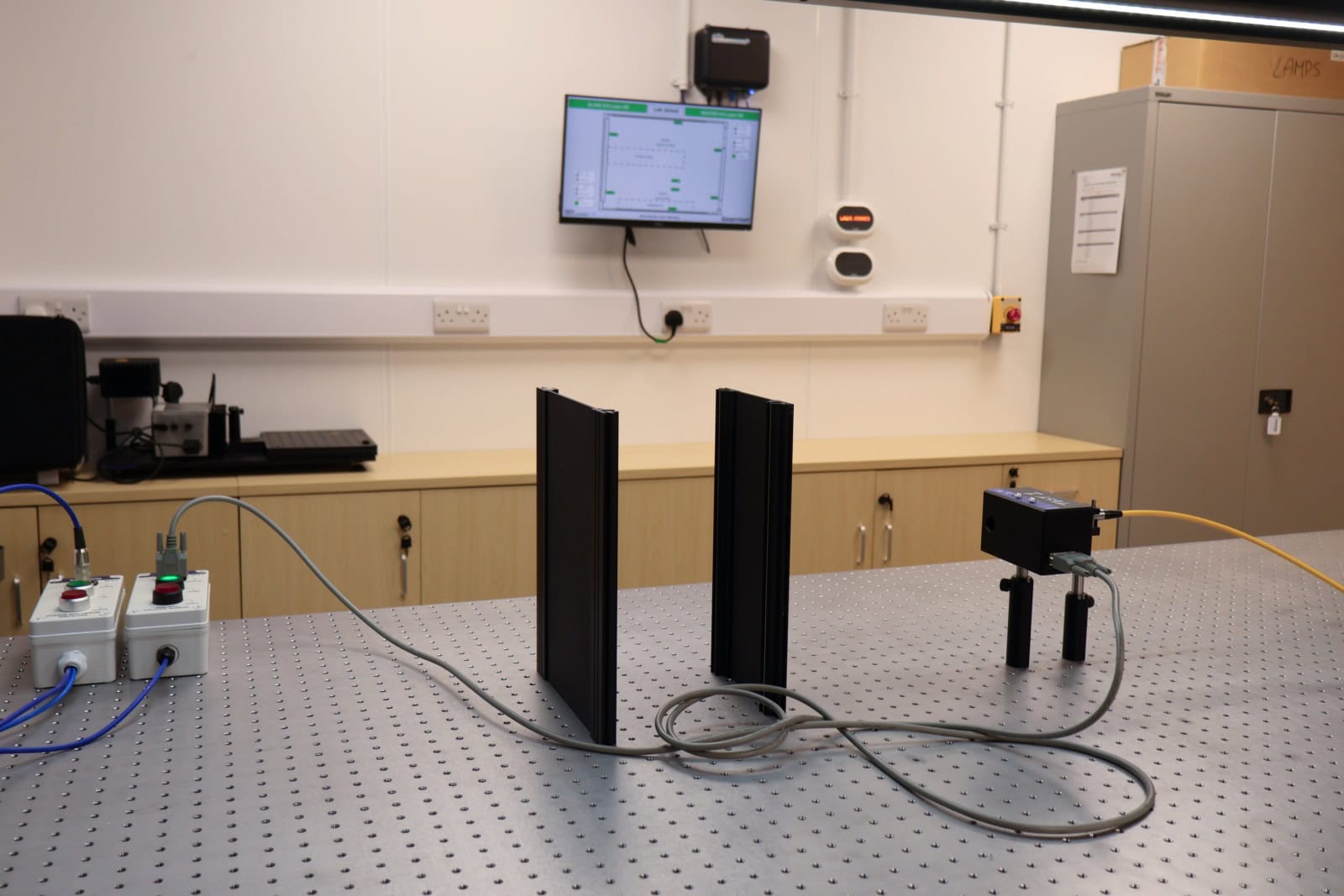 Optoblok Bournemouth Testing Lab by Lasermet Laser Safety Solutions