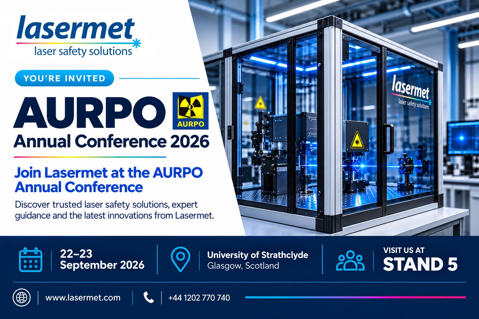 2026 AURPO AD by Lasermet Laser Safety Solutions