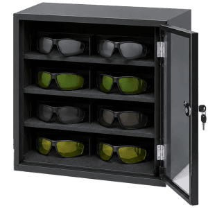 Eyewear Storage by Lasermet Laser Safety Solutions