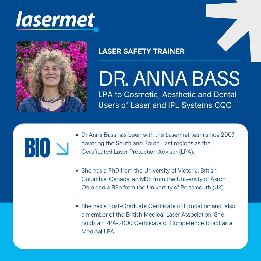 Laser Safety Trainer with Lasermet - Dr. Anna