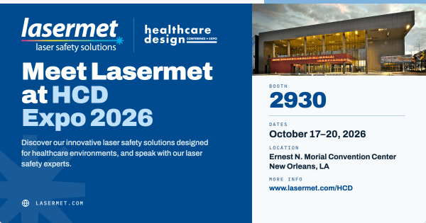 Lasermet at Healthcare Design Expo New Orleans 2026