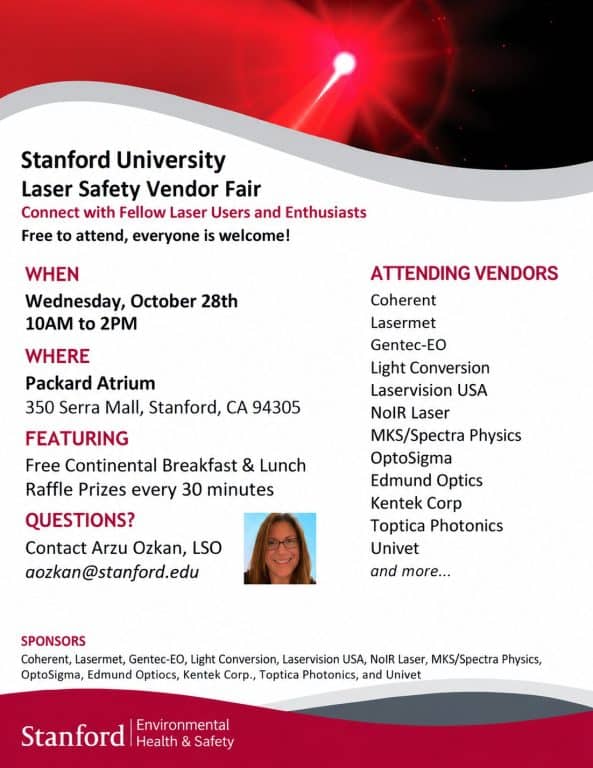 Stanford University Laser Safety Vendor by Lasermet Laser Safety Solutions